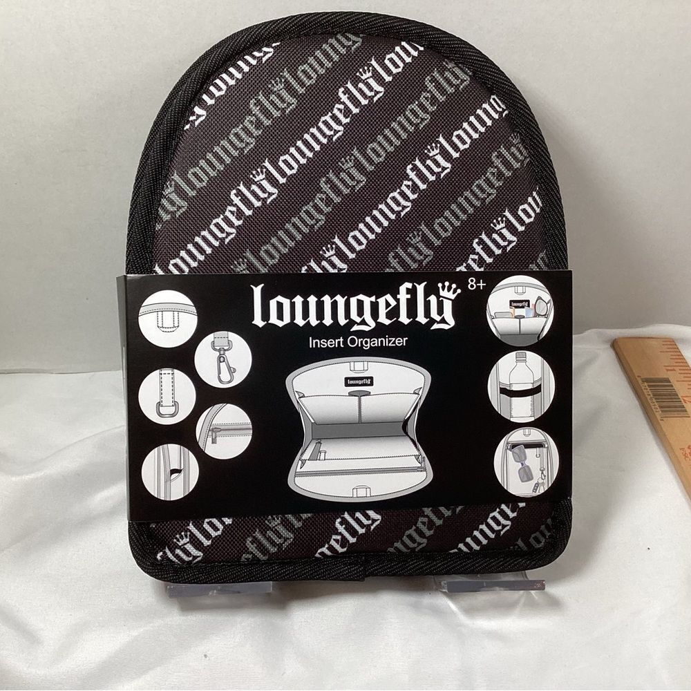 Loungefly Black and White Insert Organizer Brand New